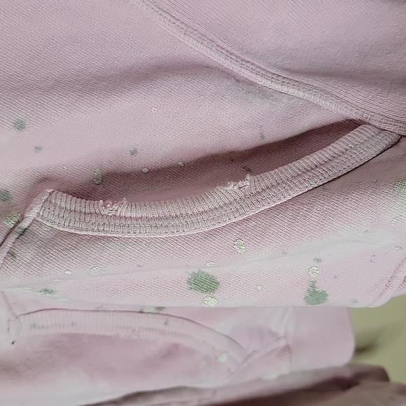 Y2K Grail | Distressed Splatter Zip Front Hoodie Sweatshirt with Skull on Back - Picture 9 of 11